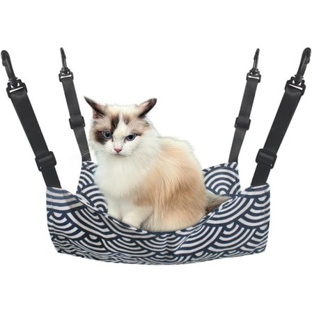 Katt Hängmatta - Katt Hängmatta - Hängande Djurbädd - Djur Hängmatta - med Krokar