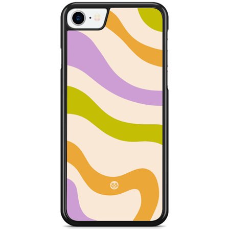 Bjornberry Skal iPhone 8/SE (2020/2022) - Grön/orange 70-tal