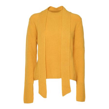 Ballantyne Pullover lavallier Gul, Dame