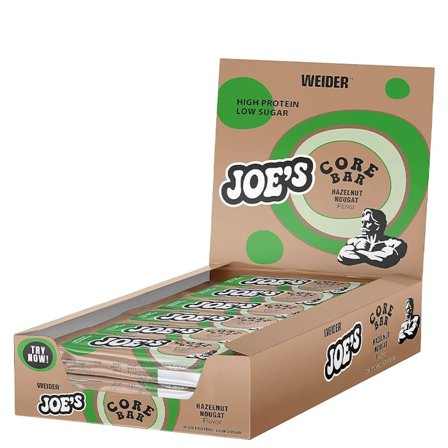 Weider 12 x JOE's Core Protein Bar 45 g