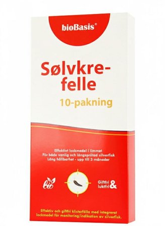 Sølvkrefelle 10-pakke Biobasis
