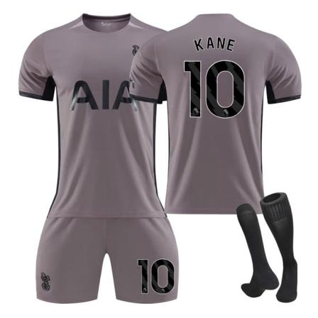 21-22 Tottenham hemtröja vit nr 10 Kane nr 7 Son Heung-min fotbollströja med strumpor fabriksvara Tottenham Hotspur No. 10 with socks S#