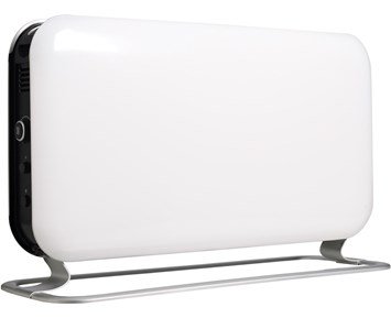 Steel konvektorelement 2000W elektronisk termostat - Mill Instant golvelement LED, 2000W