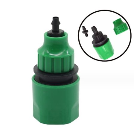 8 stk. Mikro-vandingsslange adapter, hurtigkobling til haveslange i plast