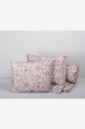 Varnamo of Sweden - Vuodevaatesetti Lindås, 3 kpl - Monivärinen - Pussilakanat - 150X210 - - Homeroom