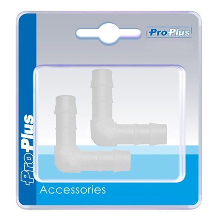 Vattenslangskoppling 90 grader 8mm 2 stycken i blister