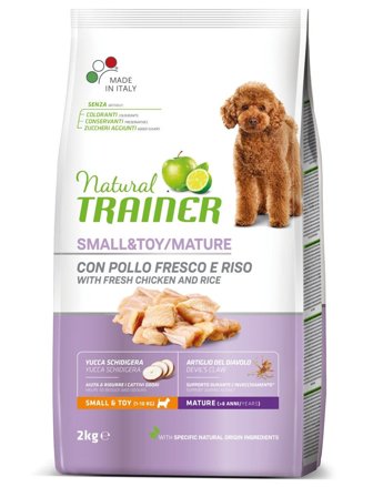 Natural Trainer Crocchette Pollo Fresco Per Cani Adulti Taglia