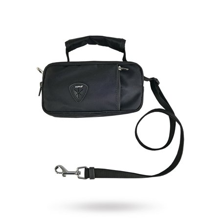 Puppia - Ashton Hundkoppel Med Väska - Svart - Hundkoppel