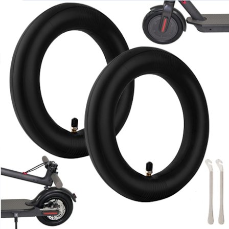 8,5-tommer reserveslanger med dækjern til Xiaomi M365, 2-pak Xiaomi M365