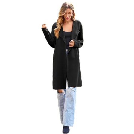 Lange Ullgensere for Kvinner, Lett Casual Jakke