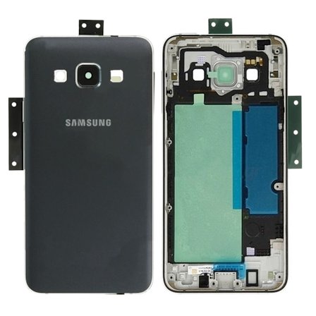 Samsung Galaxy A3 SM-A300 Rear Chassi / Middle Cover Black Original