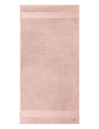 Lacoste Home Llecroco Bath Towel - Pink - 70X140CM