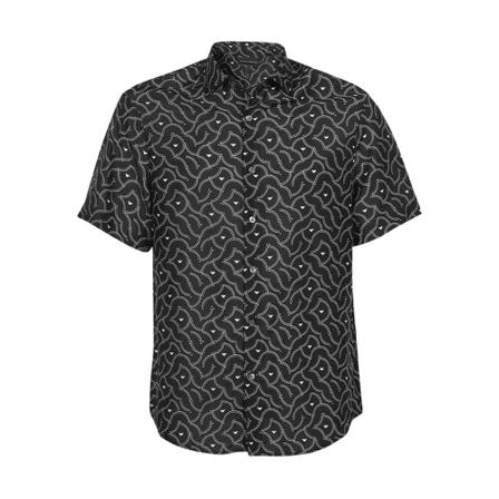 Emporio Armani Shirts svart, Herr, Herr, Storlek: M