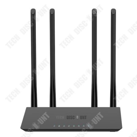 Trådlös router - TD - CF-WR619AC V2 - 1200 Mbps - Dubbelband - Hålad kylning