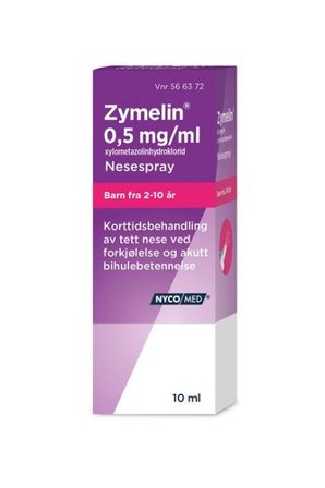 Zymelin 0,5mg/ml nesespray 10 ml