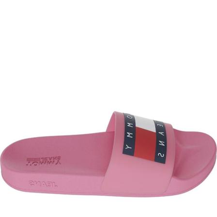 Tommy Jeans - Flip-flops - Rosa - Dam - Storlek: 40 Eu, Dam, Storlek: 40 EU