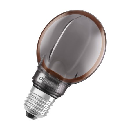 Osram GLOB O 80 DIM LED-lampa E27, 4 W Smoke, 110 lm, Belysning