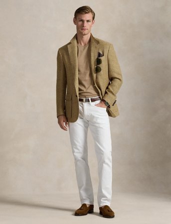 Polo Ralph Lauren 26/1 Jersey-Ssl-Tsh - Beige - L