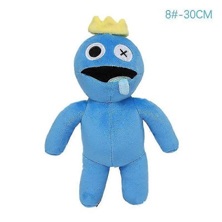 Rainbow Friends Kosedyr Leker Blå Monster Myk Plysjdukke For Barn Fans 2025[D]