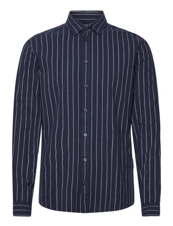 Casual Friday | Cfmace Ls Bu Striped Shirt - Brushe | S
