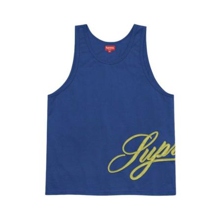 Supreme Sleeveless Tops Blå, Herre