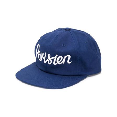 Maison Kitsuné Baseball Pet Parisien , Blauw , Heren , Maat: ONE Size Petten