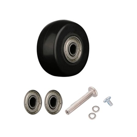 Kuffert Hjul Trolley Kuffert Hjul Fleksible Bagage Kuffert Drejehjul Lydløse Kuffert Udskiftningshjul