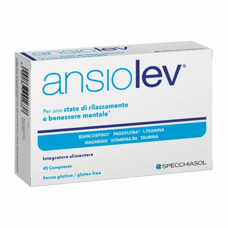 Ansiolev 45 Compresse - Integratore per Ansia e Stress