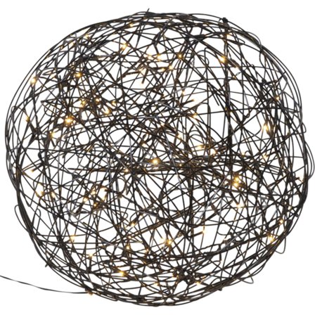 Star Trading - Hagebelysning Utomhusdekoration Trassel 802-66 Svart