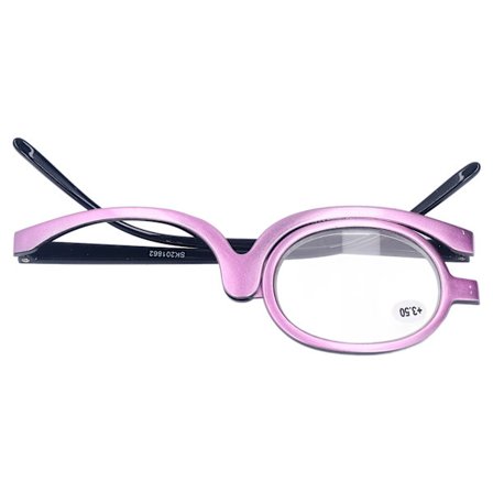 Suurennuslasit Meikkilasit naarisille naarmuuntumattomat lukulasit kotelolla +3,50