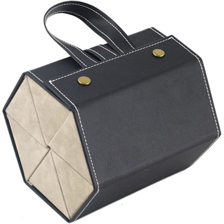 Solbriller Etui, Bærbar Reise Solbriller Organizer PU Multi Slot Briller Oppbevaringsboks