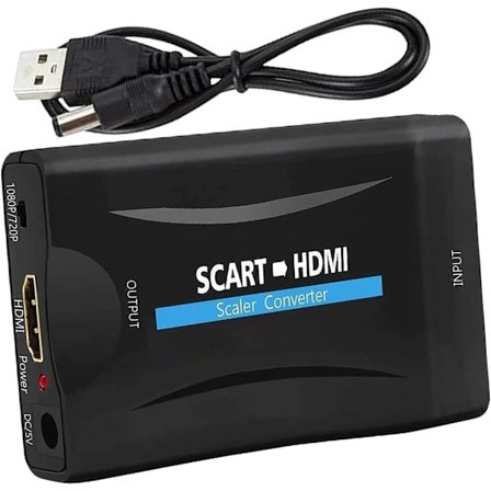 Scart till HDMI-omvandlare Scart till HDMI-adapter Scart