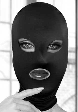 Subversion Mask With Open Mouth And Eyes - Vuxen.se - Sexiga accessoarer, handskar, nipple pasties, selar & bälten