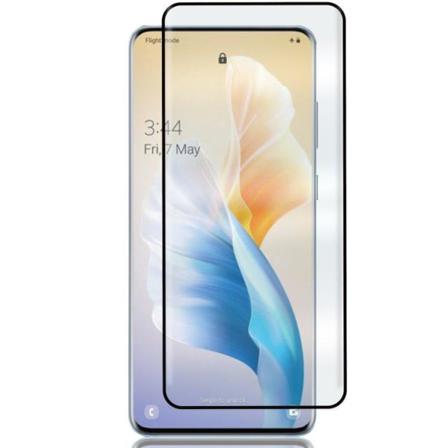 Samsung Galaxy S22 Ultra Heltäckande 3d Härdat Glas Skärmskydd Transparent