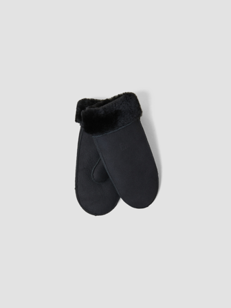 MATCH - Luna skinnvotter - Donna - Str. M/L - Dame - Tilbehør - Svart - 100% Saueskinn