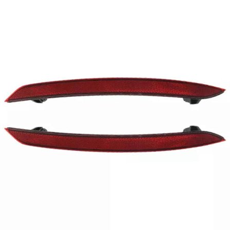 Vasen ja oikea takapuskurin heijastinlinssi punainen sopii Volvo XC90 2016-2022