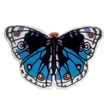 Velkommen Matte Søt Dørmåtte Personlig Håndlaget Kreativ Sommerfugl