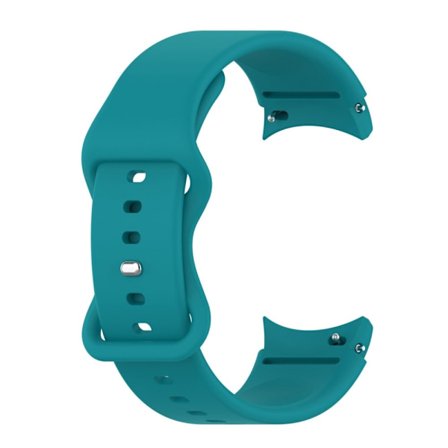 20 mm enkelt klockarmband i silikon för Samsung Galaxy Watch 4 - Cyan