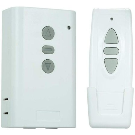 Trådløs fjernbetjening, AC220V 433MHz modtager, læringscontroller, tovejs tre-knaps RF-sender