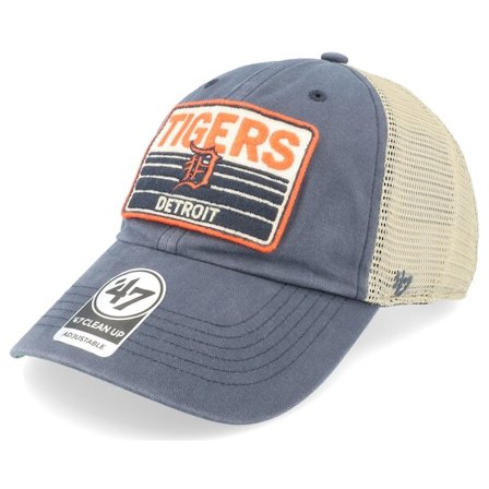 47 Brand - MLB Ble trucker Czapka Z Daszkiem - MLB Four Stroke Clean Up Vintage Navy Trucker @ Hatstore