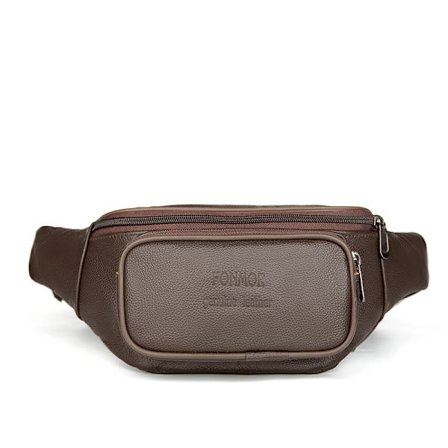 Lærbelteveske Smartphone Tablet Myntveske Vintage Frontlomme