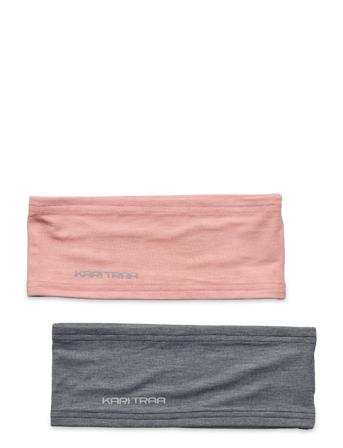 Nora S Headband 2Pk W Accessories Headwear Headbands Monivärinen/Kuvioitu Kari Traa