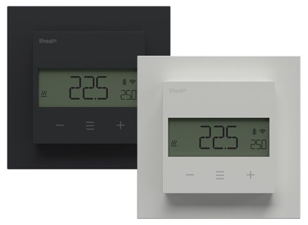 Heatit Z-Temp3 Trådløs Batteridrevet Termostat Hvit