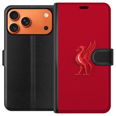 Kompatibel Tegnebogsetui til Apple iPhone 17 Pro Max Liverpool fodboldklub England Premier League passioneret klub med stærk identitet højt niveau og