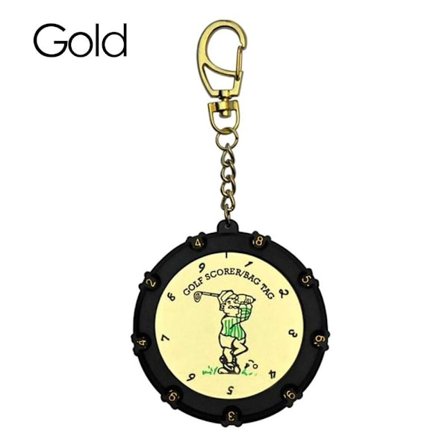 Golf Slagtæller Golfscorer GULD