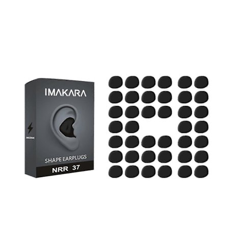 Lydisolering Støjbeskyttelse Søvn Arbejde Studerende Søvn Støjbeskyttelse Snorken Formstøbte Gummi Ørepropper Lydløs