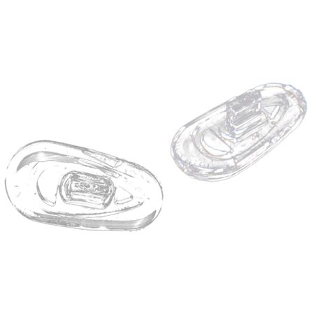 25 Par Silikone Næsepuder til Briller Oval Push On