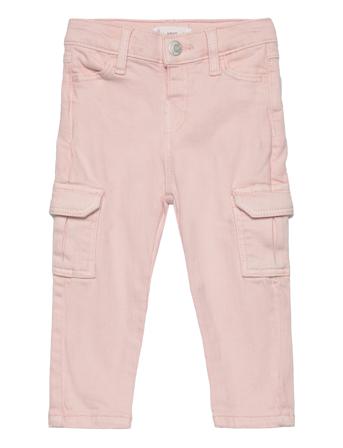 Pocket Cargo Jeans Cargo Pants Rosa Mango*Betinget Tilbud