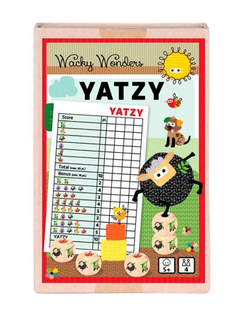 Wacky Wonders - Yatzy Toys Puzzles And Games Games Board Games Multi/mønstret Barbo Toys