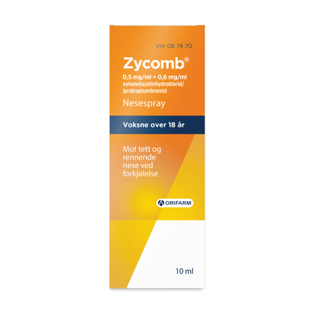 Zycomb Nesespray, 10 ml